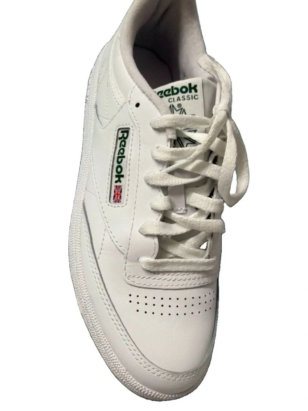 Reebok Classic WoMen's White Leather Sneakers 8.5M